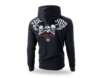 MIKINA S KAPUCÍ NA ZIP MY VALHALLA, vel. L