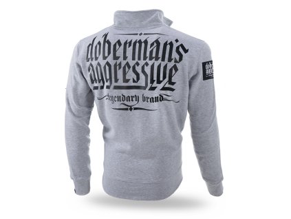 KLASICKÁ MIKINA NA ZIP DOBERMAN’S OFFENSIVE LEGENDARY, vel. XXL