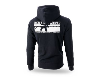 Mikina na zip s kapucí Problem Solver, vel. M