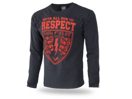 Longsleeve With All Due Respect, vel. XL