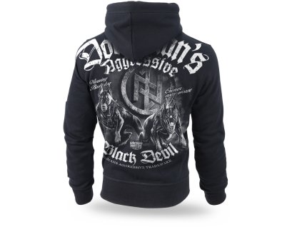 MIKINA S KAPUCÍ BLACK DEVIL II, vel. XXXL