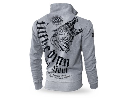 KLASICKÁ MIKINA NA ZIP ULFHEDINN, vel. XXL