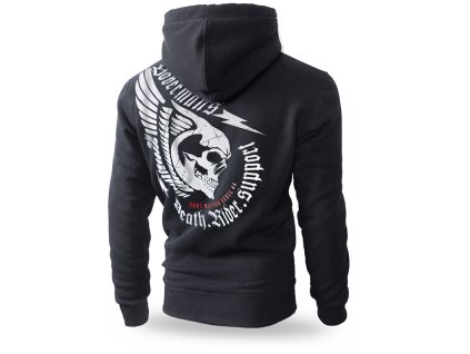 MIKINA S KAPUCÍ DEATH RIDER, vel. XXL