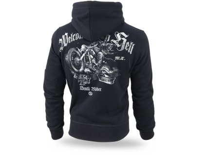 MIKINA S KAPUCÍ DR WELCOME TO HELL, vel. XXL