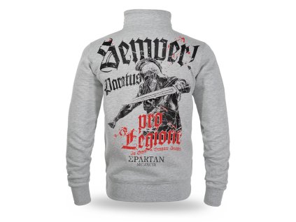 KLASICKÁ MIKINA NA ZIP SEMPER PARATUS