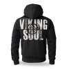 MIKIN S KOŽICHEM NA ZIP S KAPUCÍ VIKING SOUL
