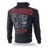 KLASICKÁ MIKINA NA ZIP BLACK DEVIL