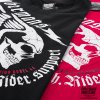 DOPRODEJ -  PÁNSKÉ ČERVENÉ TRIČKO DEATH RIDER, vel. XXXL