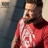 DOPRODEJ -  PÁNSKÉ ČERVENÉ TRIČKO DEATH RIDER, vel. XXXL