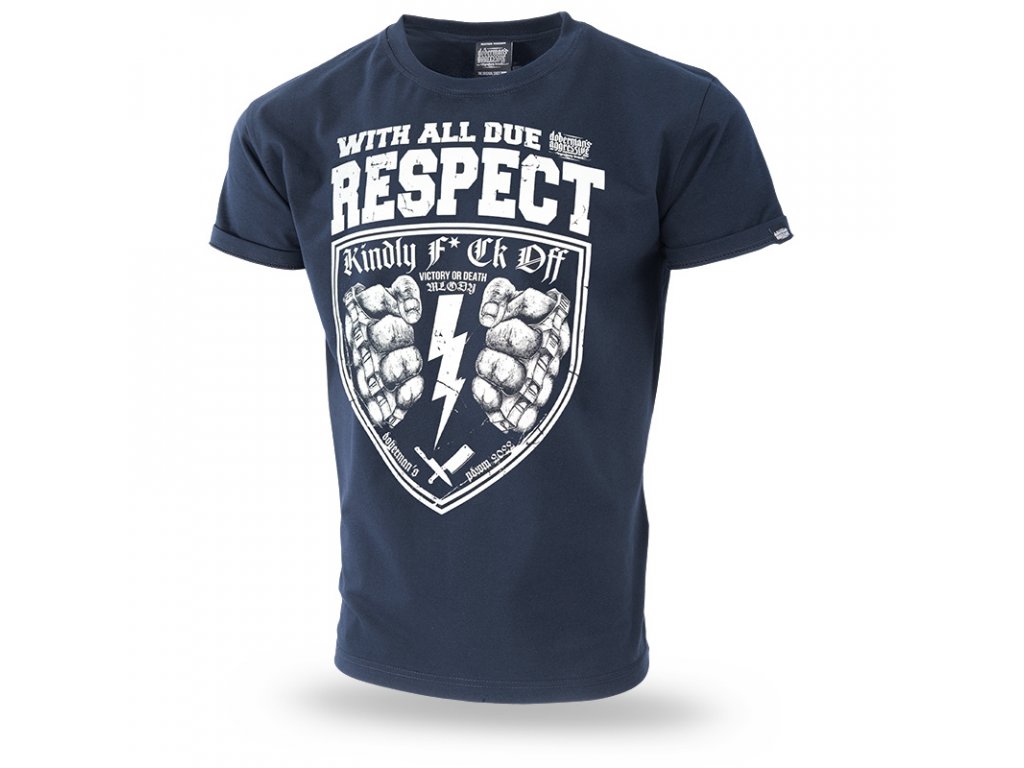 With All Due Respect póló