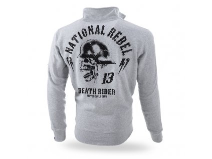 NATIONAL REBEL D.R KLASSZIKUS PULÓVER CIPZÁRRAL