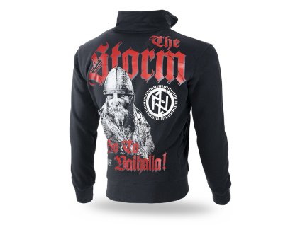 The Storm klasszikus cipzáras pulóver