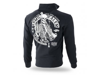 Arms Dealer klasszikus cipzáras pulóver