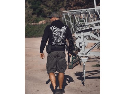 TACTICAL SOLDIER szőrmével és kapucnival ellátott pulóver