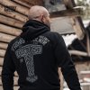 A CIPZÁRRAL ELLÁTOTT KAPUCNIS PULÓVER MJOLNIR II