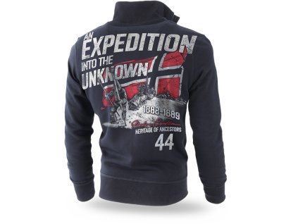 KLASICKÁ MIKINA NA ZIPS UNKNOWN EXPEDITION
