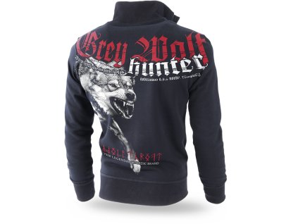 KLASICKÁ MIKINA NA ZIPS GREY WOLF