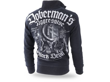 KLASICKÁ MIKINA NA ZIPS BLACK DEVIL II