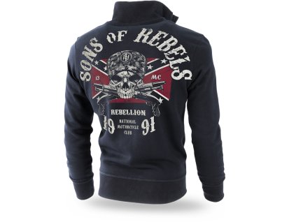 KLASICKÁ MIKINA NA ZIPS SONS OF REBELS