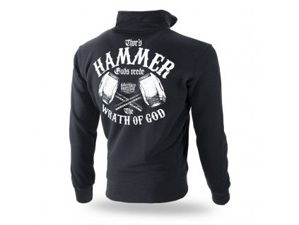 THOR HAMMER klasszikus cipzáras pulóver