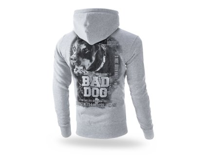 Mikina na zips s kapucňou Bad Dog