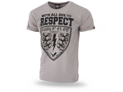 Tričko With All Due Respect