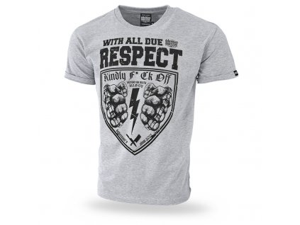 Tričko With All Due Respect