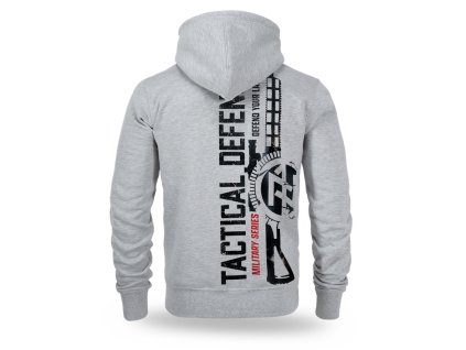 Mikina na zips s kapucňou TACTICAL DEFENSE