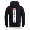 Offensive Sports Mikina na zips s kapucňou