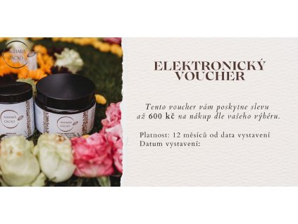 Dárkový voucher - elektronický