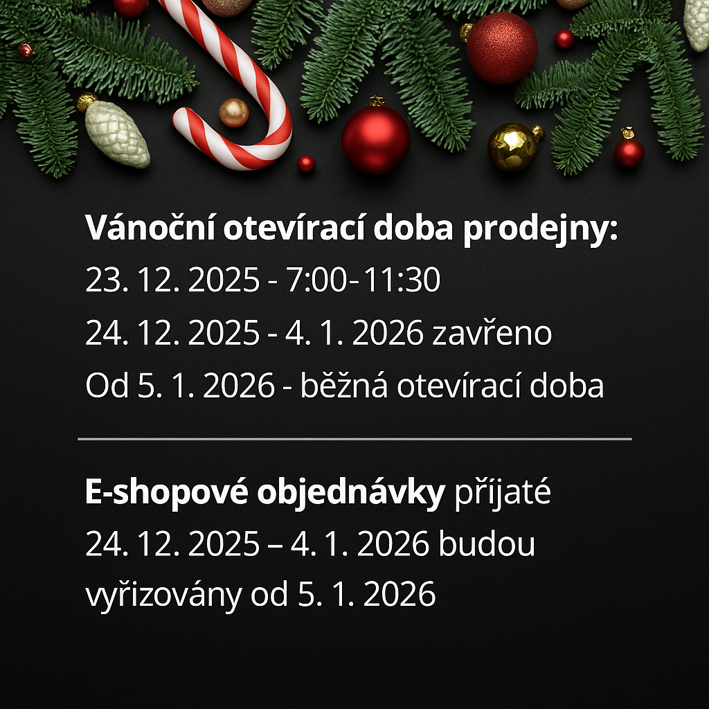 Otevírací doba přes svátky