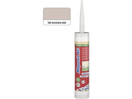 Silikon Mapei Mapesil AC 310 ml antická bílá 123