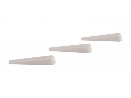 Klínky obkladač. plast 0 4mm, 100ks
