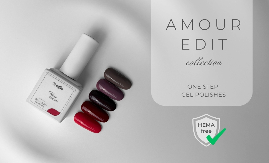 AMOUR EDIT one step gel laky
