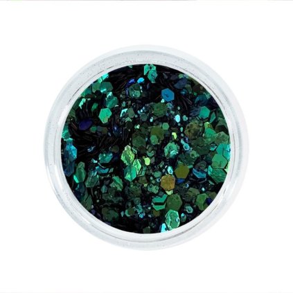 EUPHORIA EMERALD glitry na nehty AGLIA