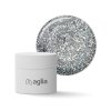 SILVER GLITTER barevný UV gel AGLIA