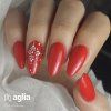 SEXY RED barevný UV gel AGLIA
