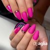 CRAZY PINK glitry na nehty AGLIA