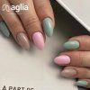 FOGGY DUST barevný reflexni  UV gel AGLIA