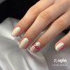 LIQUID BUILDER Snow Glow stavební UV gel v lahvičce AGLIA