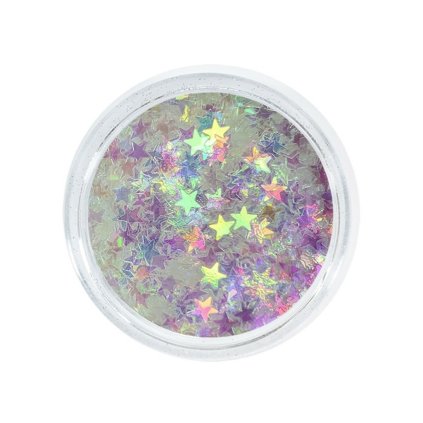 EXTREME RAINBOW STAR Nagelglitter AGLIA