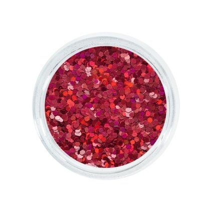 EXTREME RED HOLOGRAM Nagelglitter AGLIA