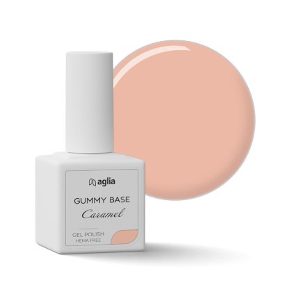 GUMMY BASE Caramel Base Gel Lack AGLIA