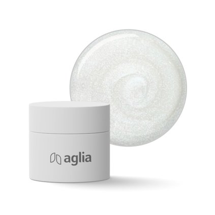 WHITE PEARL UV Farbgel AGLIA