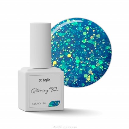 GLOWING TIDE Farbiger Gel-Lack AGLIA