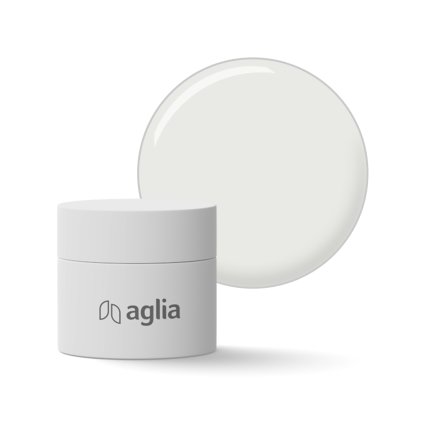 POLYMASTER Milky White UV Aufbau Polygel AGLIA