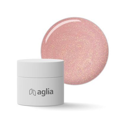 BUILDER DIAMOND Milky Peach UV Aufbaugel AGLIA