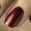 DARK RED GLITTER UV Farbgel AGLIA