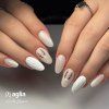 ARCTIC WHITE Weißes French UV Gel AGLIA