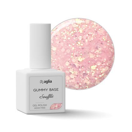 GUMMY BASE Soufflé base gel polish AGLIA